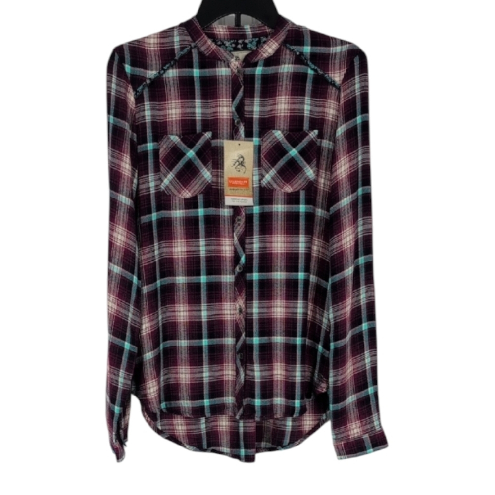 Legendary Whitetail Long Sleeve Button Up Shirt Size XS NWT .